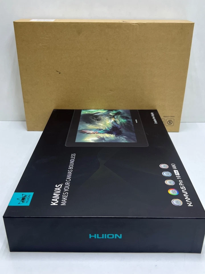 Huion Kamvas Pro 16 Plus 4k Resolution Drawing Graphics Tablet GT1562 - Image 4 of 4