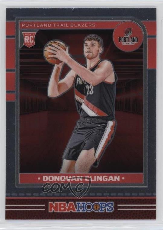 2024-25 Panini NBA Hoops Rookies Premium Donovan Clingan #237 Rookie RC