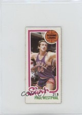 1980-81 Topps Separated Paul Westphal #186 HOF 05v0