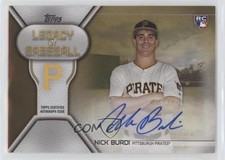 2019 Topps Legacy of Baseball Series 2 Gold 48/50 Nick Burdi #LBA-NB Auto 08jk