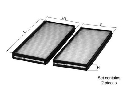 KNECHT Filter, Innenraumluft LA 365/S für KIA