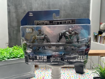Real Steel Jakks Pacific Atom Vs Zeus 2 Pack EFX Light Up Action