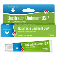 Bacitracin Antibiotic Ointment with Zinc USP - 1 Oz Topical Antibiotic First Aid