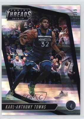 2018-19 Panini Threads Premium 173/199 Karl-Anthony Towns #90 4ac