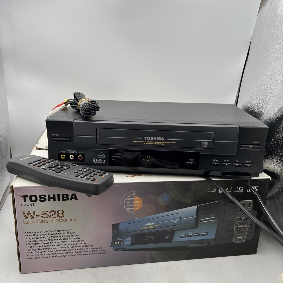 【ビデオ再生出来ました】TOSHIBA FACE VTR 15VS18 04年製 ビデオ再生出来ました】TOSHIBA FACE VTR 15VS18 04年製