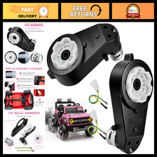 24V High-Speed Motor Gearbox Upgrade Kit for Ride-On Toys - 2 PCS, 40000RPM