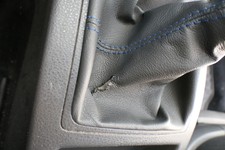 VW Polo 9N 9N3 Schaltknauf Schaltsack Schaltung 6Q1711113G Leder schwarz