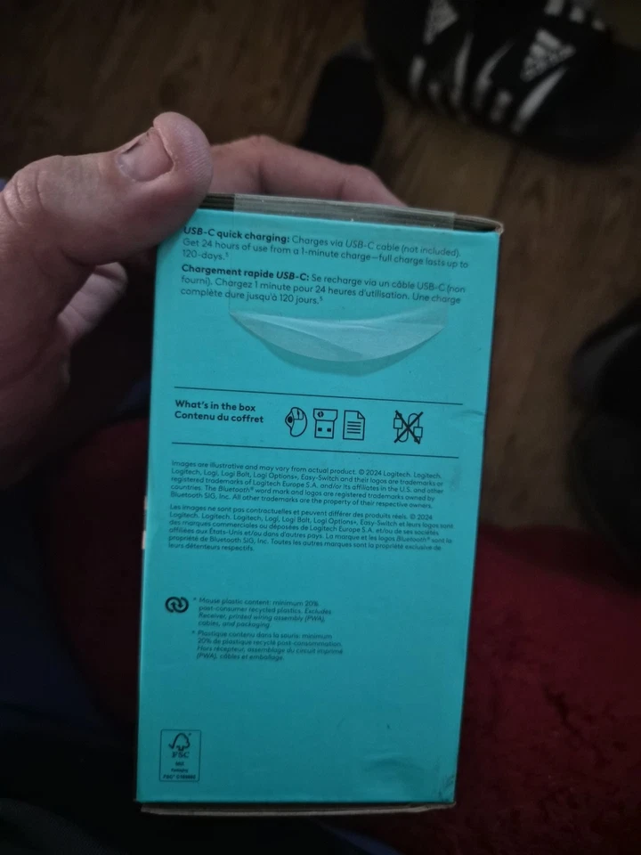 Logitech MX ERGO S Wireless Ergonomic Trackball Mouse w/ 6 Programmable Buttons - Image 3 of 4