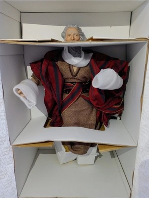 15 inch porcelain Moses and the 10 Commandments 