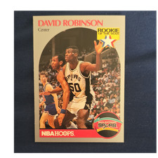 NBA Hoops 1990-91 David Robinson Rookie #270 San Antonio Spurs