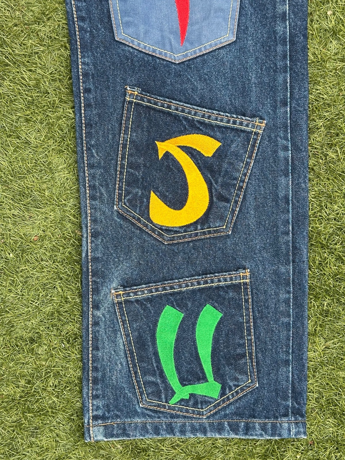Rare Evisu multi-pocket jeans - image 7