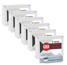 8g CO2 Cartridges Unthreaded 60 Pack – Kegerator Soda Maker Accessory