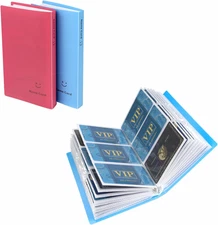 Business Card Organizer Business Card Holder Book ,Credit Card Holder, Portable