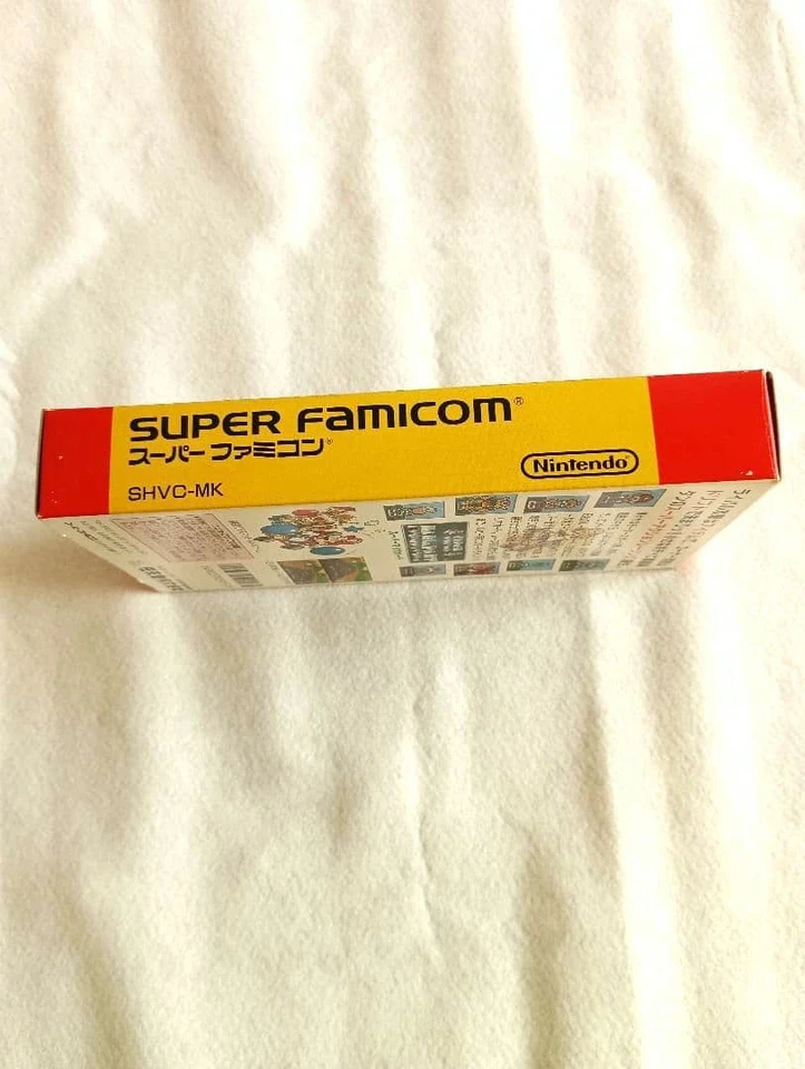 Super Mario Kart SHVC-MK New Sealed Boxed Nintendo Super Famicom Japan 1992 Rare - Image 4 of 4