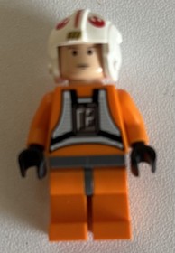 STAR WARS, X-WING FIGHTER SET 6212 - LEGO - 2006 Luke Skywalker Mini Figure Only