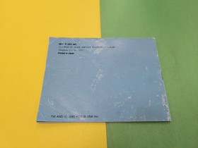 Palamedes Nintendo NES Instruction Manual Booklet ONLY, Authentic Original