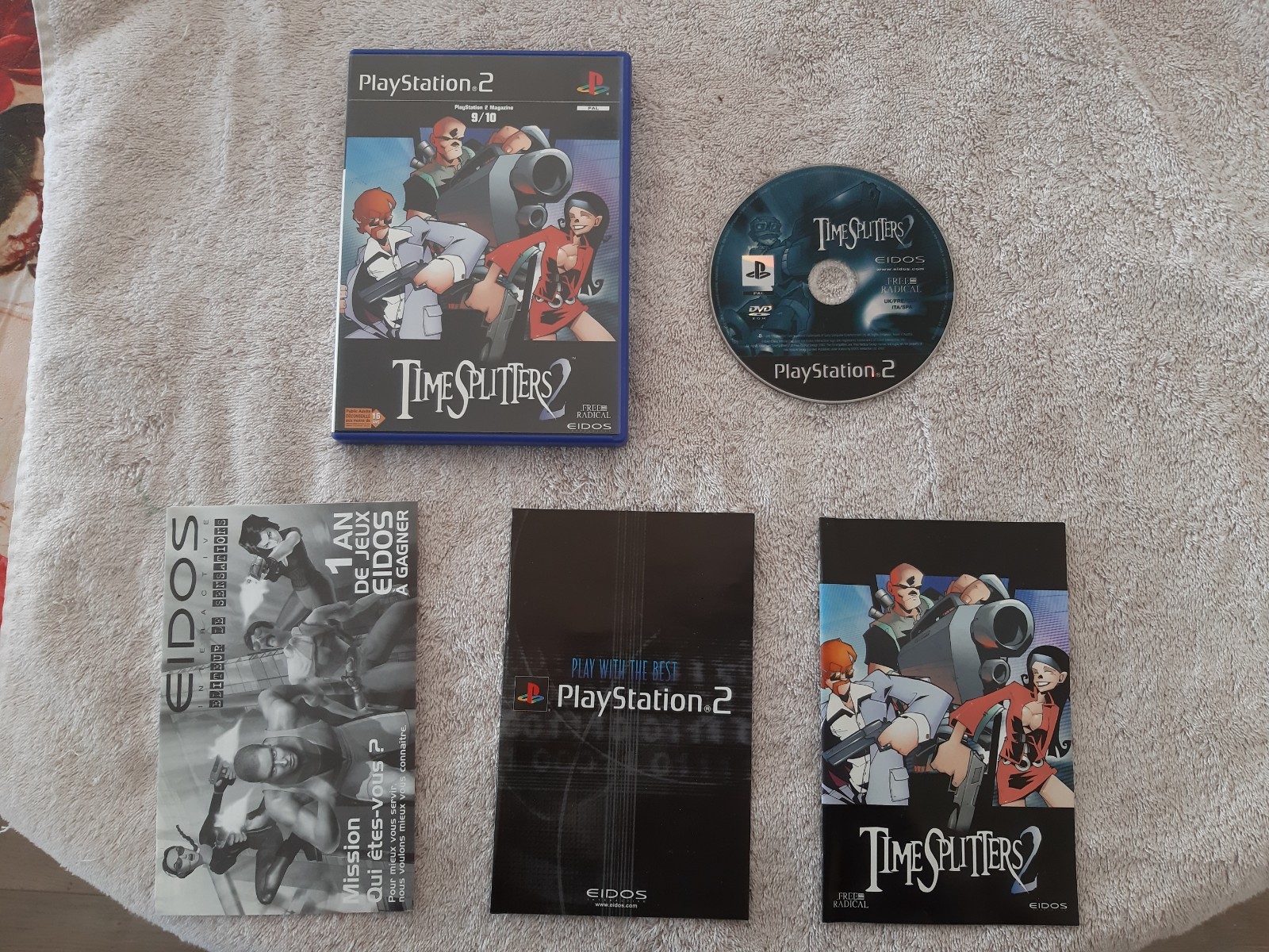 TIME SPLITTERS 2 sur PS2 - PLAYSTATION 2 ( Complet) VERSION FRANÇAISE