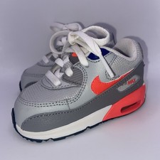 Toddlers Sz 4c - Nike Air Max Gray/ Orange 408110 068 Toddlers Shoes