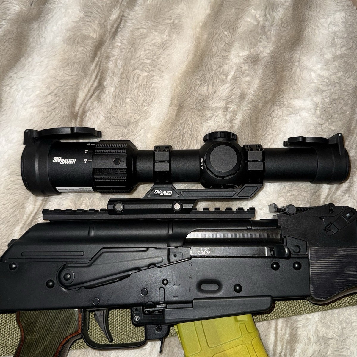 SIG SAUER TANGO-MSR LPVO 1-6x24mm Riflescoupe - Black (SOT61000