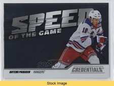 2024-25 Upper Deck Credentials Speed of the Game Stars Artemi Panarin READ 5dz