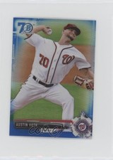 2017 Bowman Chrome Minis 70th Anniversary Logo Refractor 61/70 Austin Voth 04at