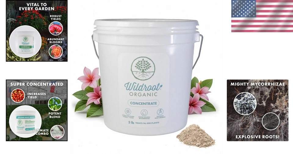 Mycorrhizae 16 especies 5 lb - Mejora la tolerancia a la sequía Foto 2 de 4