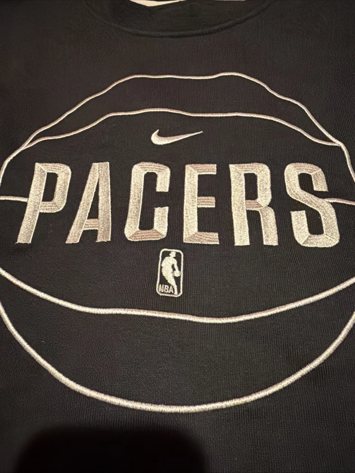 Мужской свитер Nike NBA Indiana Pacers Player Issue Dri-FIT с круглым вырезом размер M FB6031 - Изображение 2 из 4