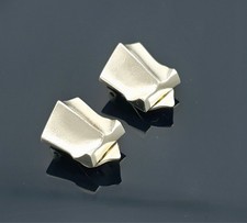 Lapponia Designer Ohrclips Silber 925