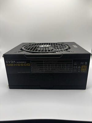 EVGA Supernova NEX650G 650W 80+ Gold Modular Power Supply 120-G1-0650 NEX650G1