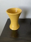 Bauer Pottery Matt Carlton 6” Carnation Vase Vintage Yellow