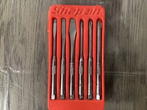 Snap-On Tools 6 pc Interchageable Screwdriver blade set