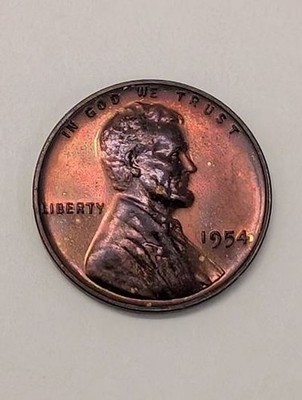 1954 PROOF  - LINCOLN CENT  - E 39