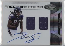 2011 Certified Freshman Fabric /499 Torrey Smith #256 Rookie Auto RC