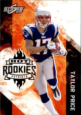 Taylor Price 2010 Score Hot Rookie Card #28. rookie card picture
