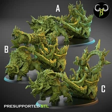 Raging Chariots by Clay Beast Creations | DnD | D&D | Print on Demand |