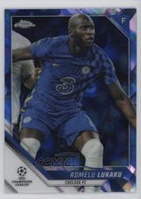 Romelu Lukaku Chrome UCL 2021/22 Sapphire #168