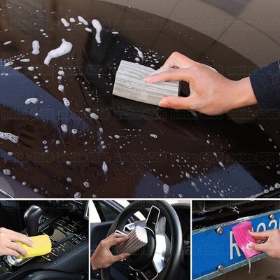 3pcs Household Car Cleaning Sponge Super Water Absorption Damp Clean Duster