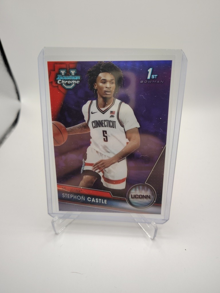 2023 Bowman U Chrome Purple Refractor /399 Stephon Castle #88