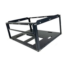 Open Computer Case PC Case Stackable Rack Easy Installation Good Heat