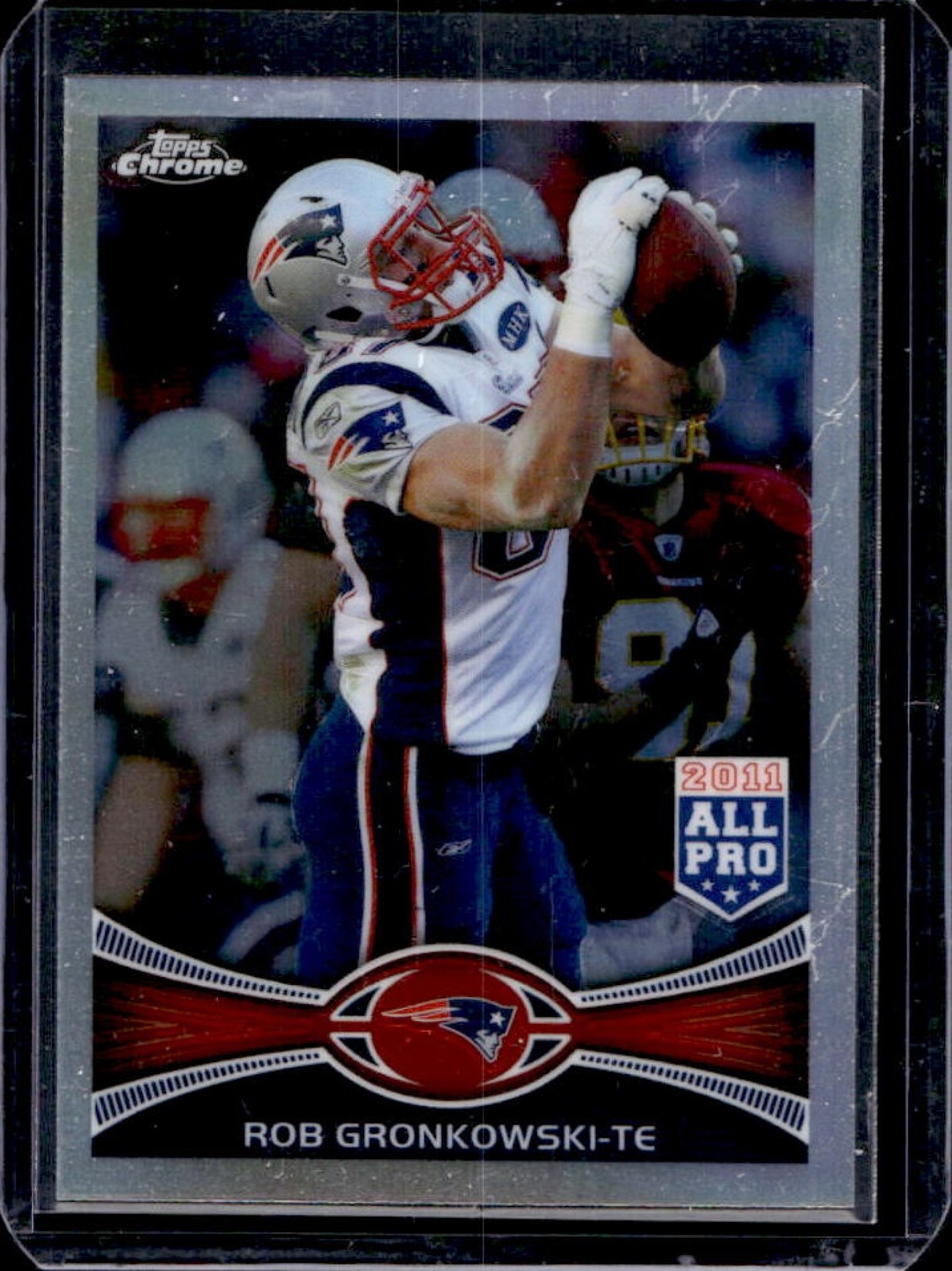 2012 Topps Chrome Rob Gronkowski Refractor #12 Patriots