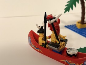 Lego Pirates 1788 Treasure Chest Set, 100% Complete, manual included, no box