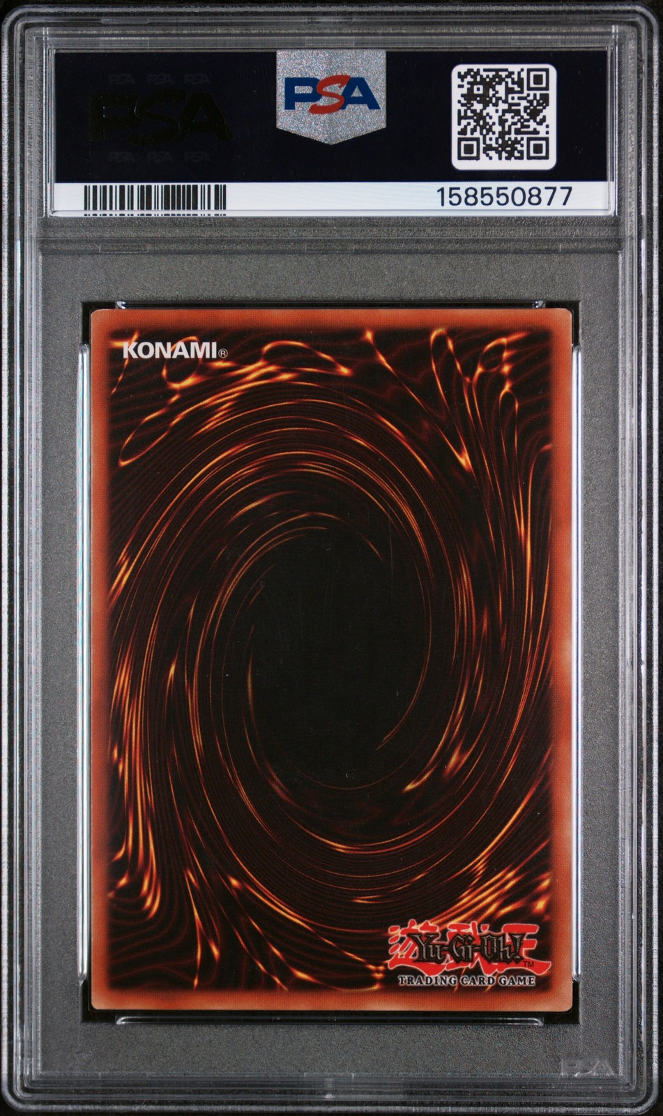 2002 YU-GI-OH! PSV-PHARAOH'S SERVANT REVERSE FOIL ERROR #000 JINZO PSA 7 view 2