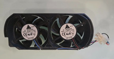 Microsoft Xbox 360 OEM Replacement Internal 4 Pin Dual Fan - Model X801127-001