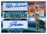HUNTER DICKINSON JETT HOWARD AUTOGRAPH CARD #1/1 LEAF OPTICHROME BASKETBALL 2023