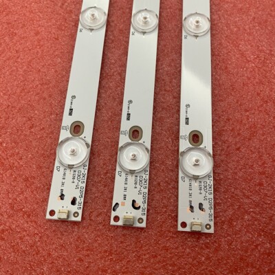 3 PCS KDL-32R300B 32PHT4509 LC-32LB480U LED strip GJ-DLEDII P5-315 D307-V7 V1 V6