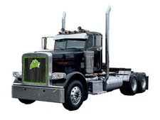 Premium Lime KW Mesh Bug Screen Fits Peterbilt 388/389 by GrilleAdz