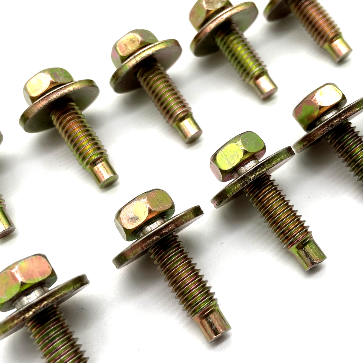 Fits Jeep CJ 55-86 Hood Hinge Bolts (10) J4004455 CJ5 CJ6 CJ7