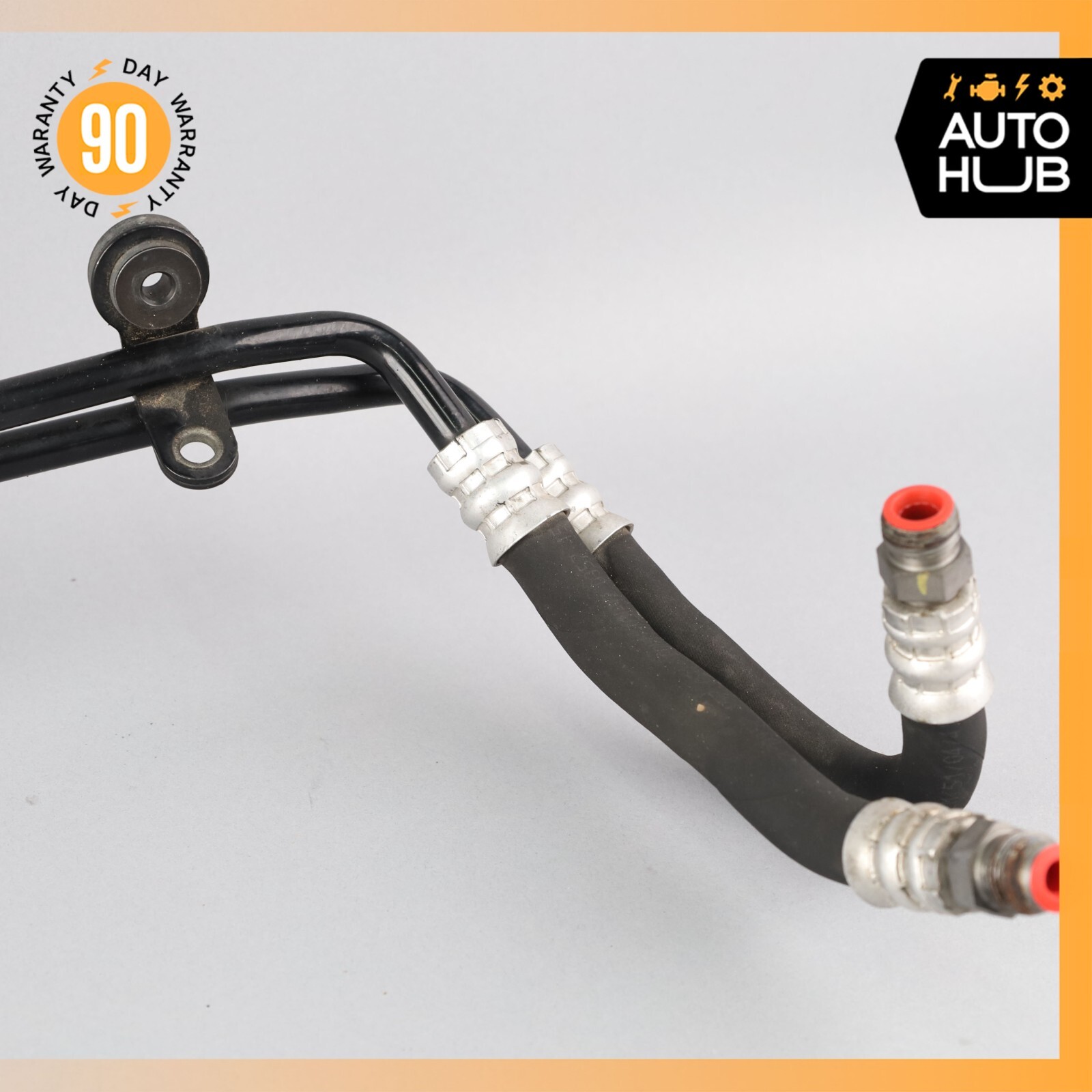 03-06 Bentley GT Flying Spur Left & Right Side Transmission Oil Cooler Line OEM