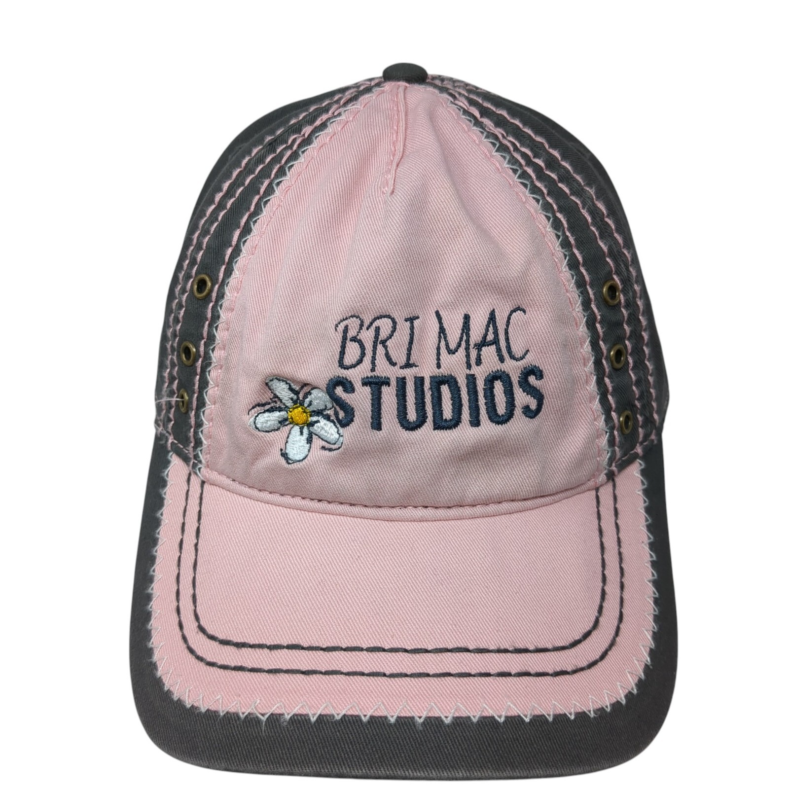 Bri Mac Studios Strapback Hat Multicolor One Size… - image 1