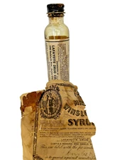 Lafayette Drug Co Mrs Winslow's Syrup Paper Wrapping 190 Baldwin Ave Jersey City